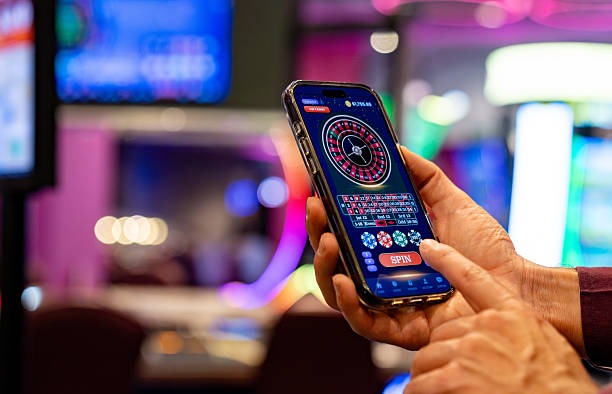 Mobile app interface showing live dealer and betting controls